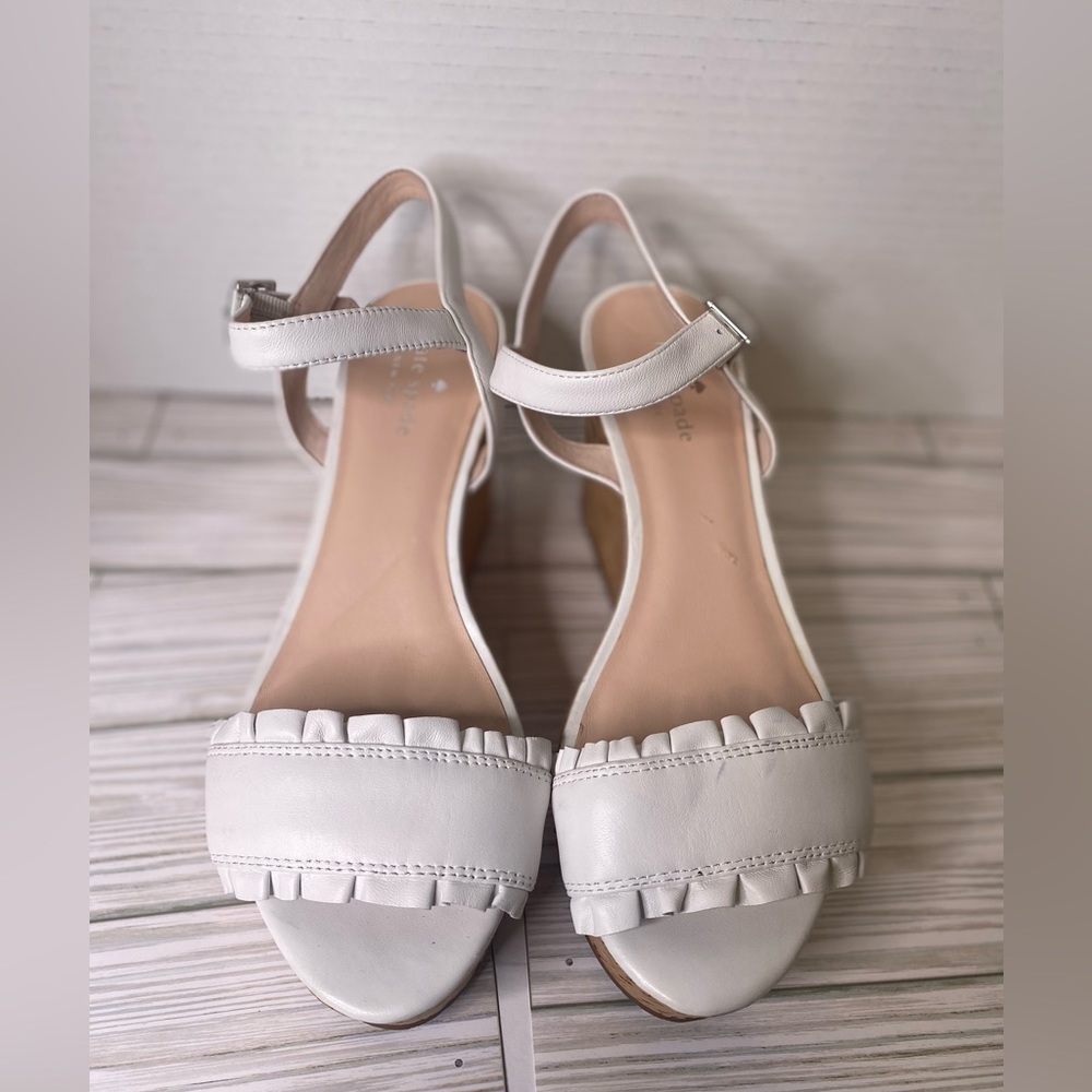 Kate Spade Tomas Wedge Sandals size 9.5 NWT - Picture 2 of 10